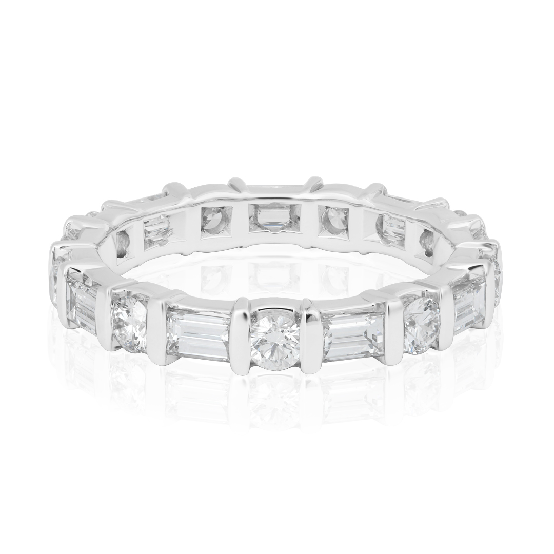 TIVOL Platinum Diamond Ring itemprop=