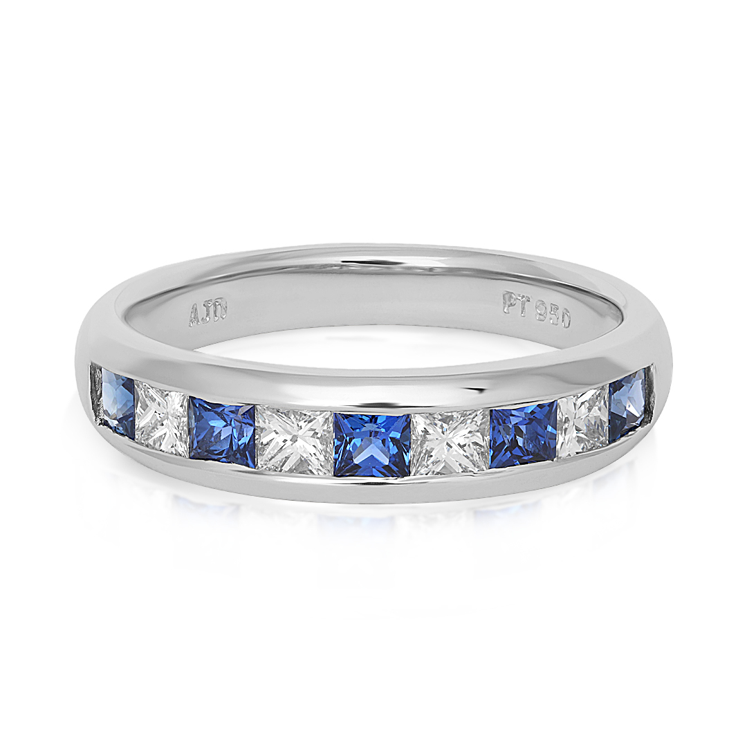 TIVOL Sapphire and Diamond Band