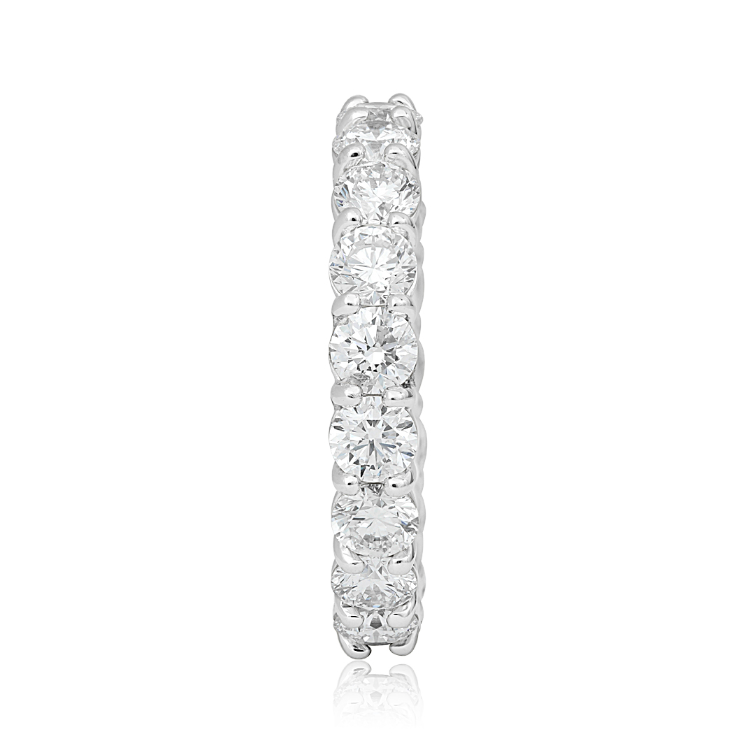 TIVOL Platinum Diamond Eternity Band