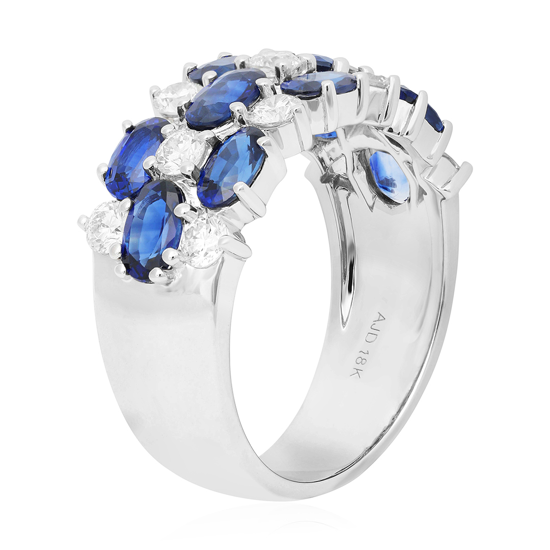 Tivol Sapphire and Diamond Band