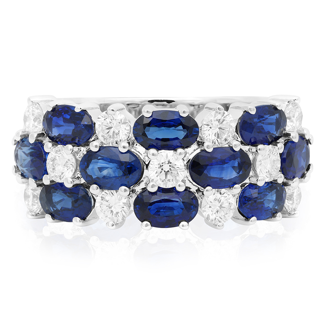 Tivol Sapphire and Diamond Band