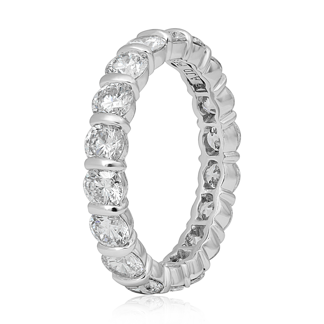 Platinum Diamond Eternity Band