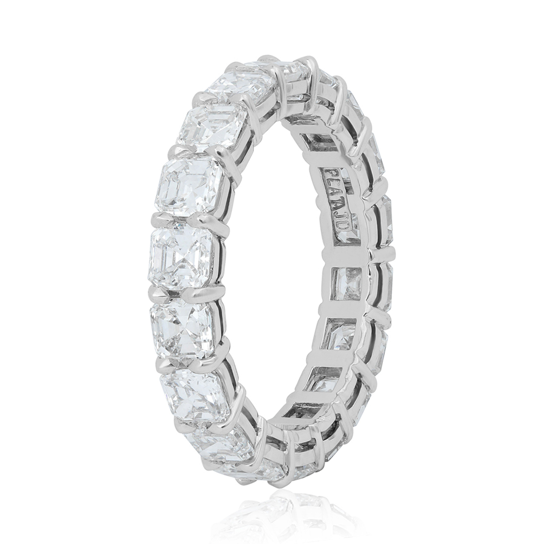 TIVOL Platinum and Diamond Eternity Band