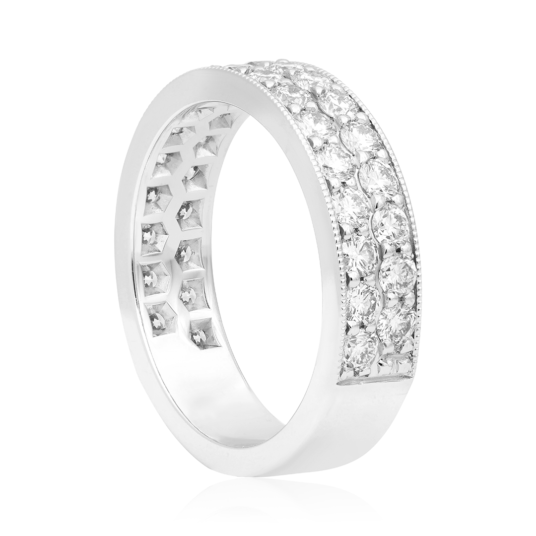 TIVOL White Gold and Diamond Ring