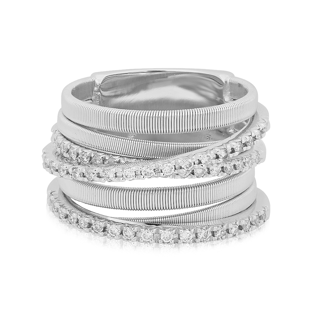 19K  White Gold Goa Collection Diamond Ring