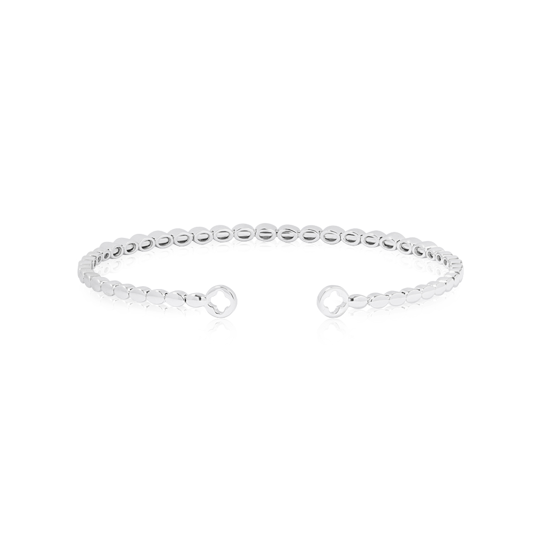 TIVOL 14K White Gold Diamond Bangle