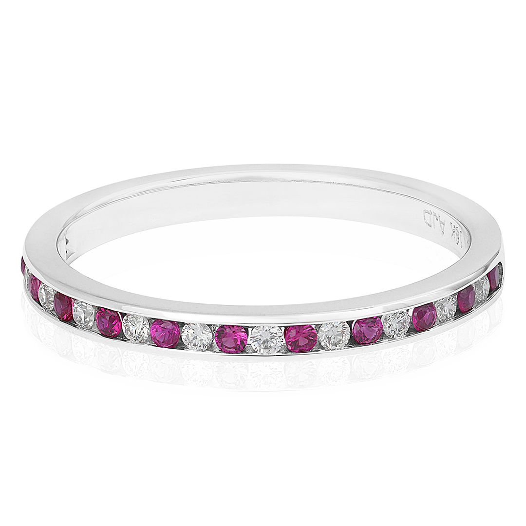 TIVOL Ruby and Diamond Band - 12650