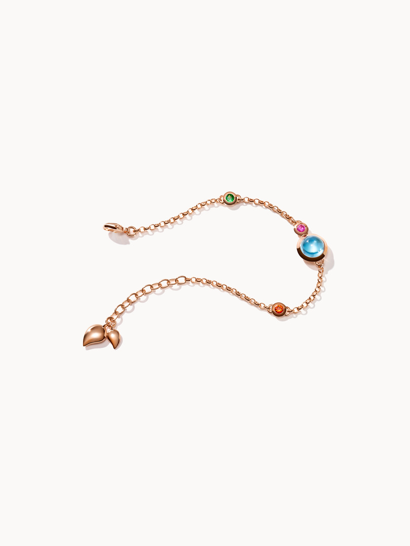 18k Rose Gold Bouton Collection Bracelet