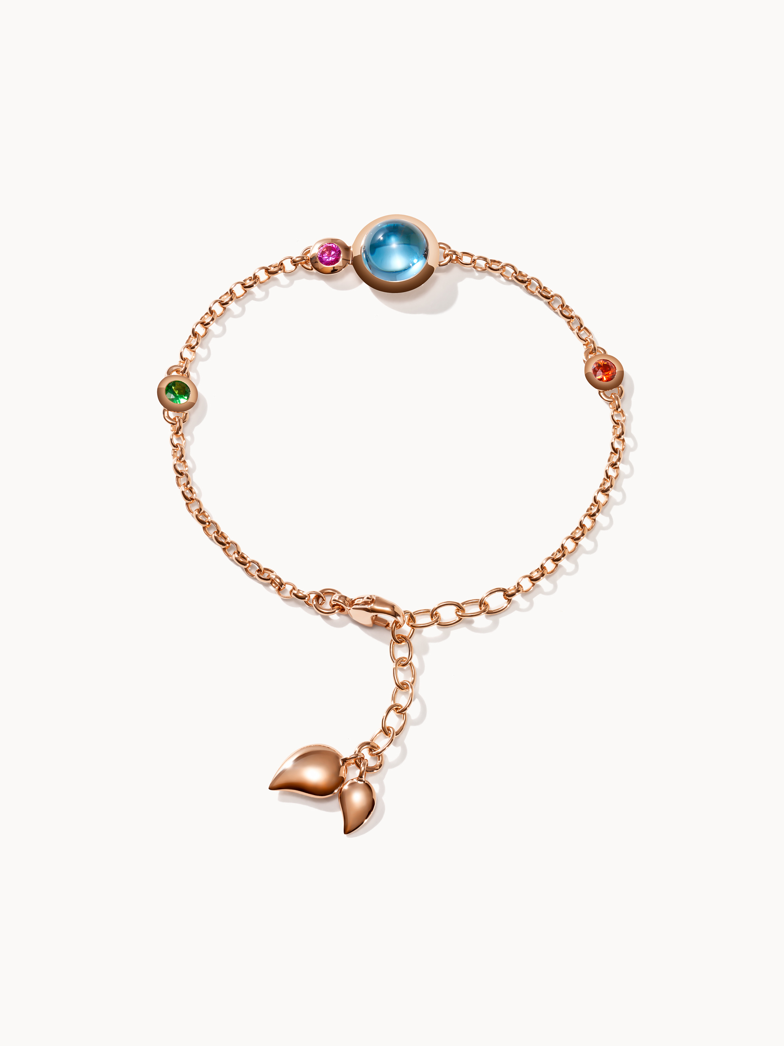 18k Rose Gold Bouton Collection Bracelet itemprop=