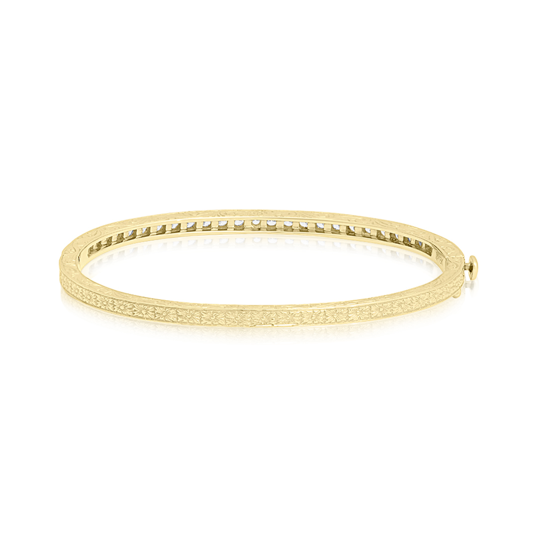 18K Yellow Gold Diamond Bracelet