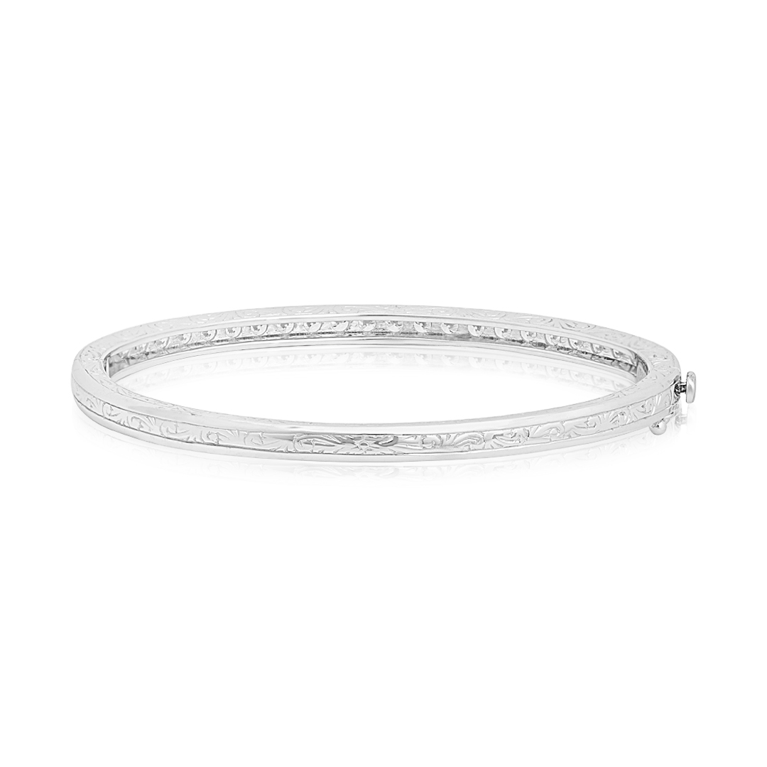 18K White Gold Diamond Bracelet