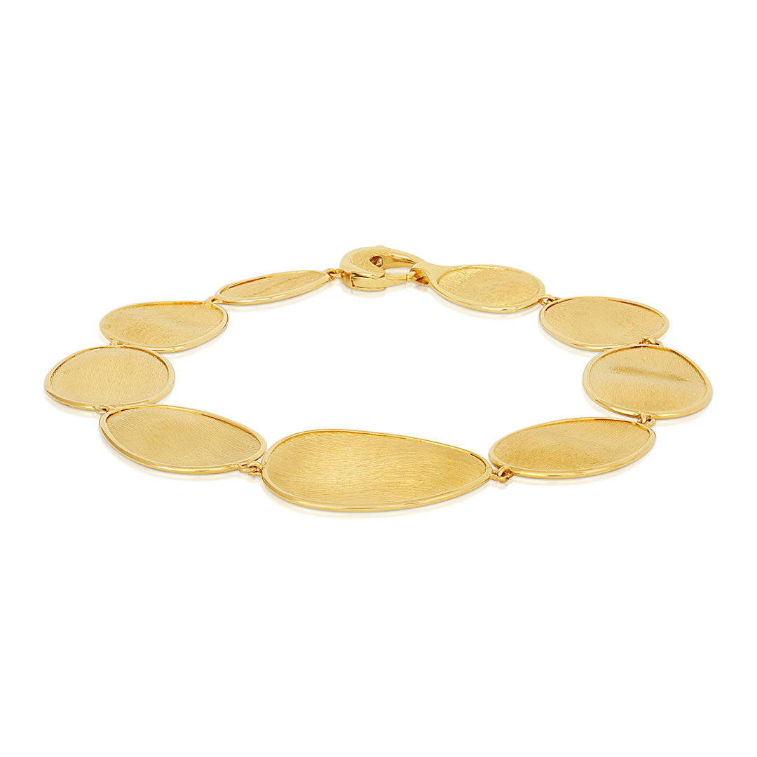 Marco Bicego 18K Yellow Gold Lunaria Link Bracelet itemprop=