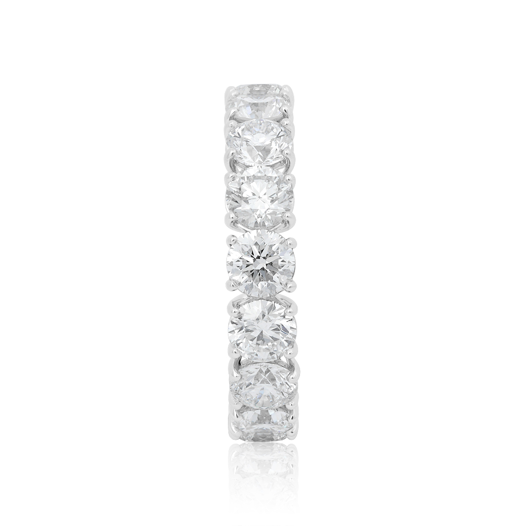 TIVOL Platinum and Diamond Eternity Band