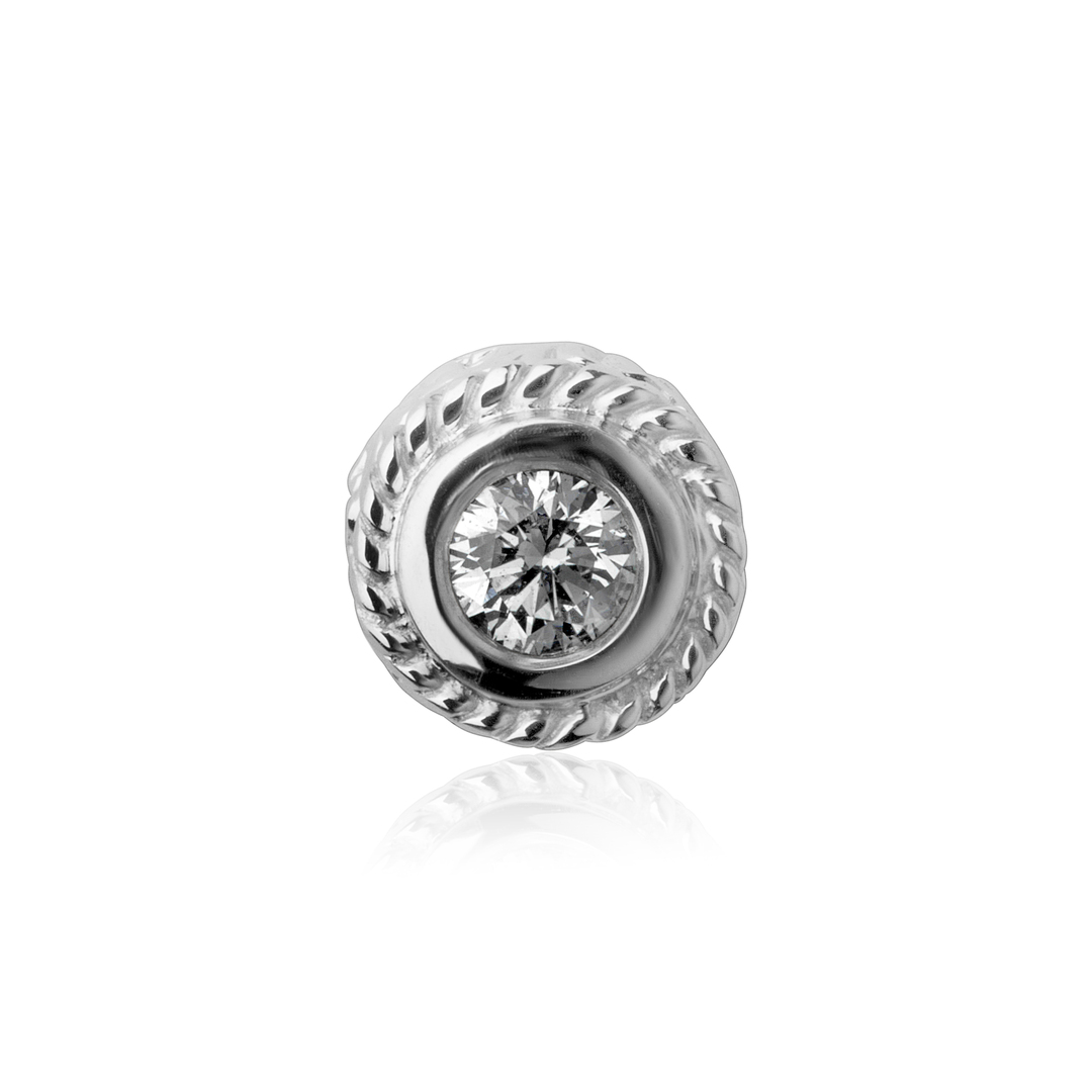 Penny Preville White Gold Diamond Stud Earrings