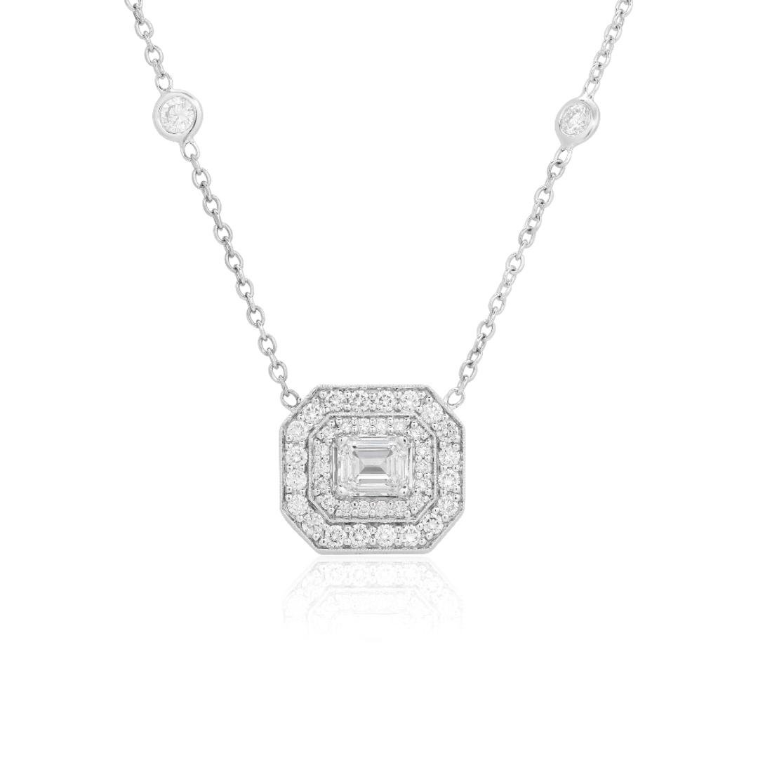 Penny Preville 18K White Gold Diamond Necklace