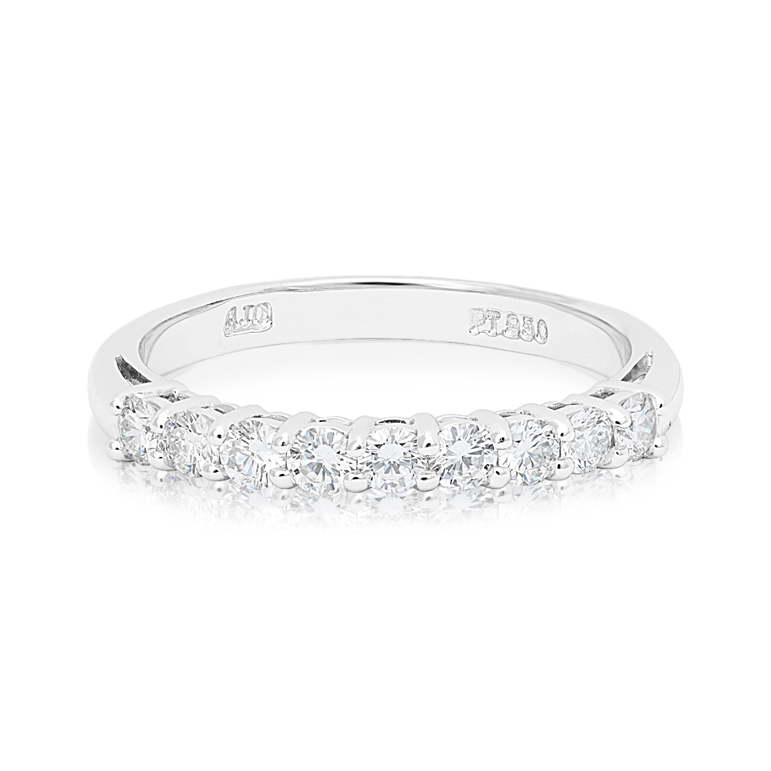 TIVOL PLatinum and Diamond Ring