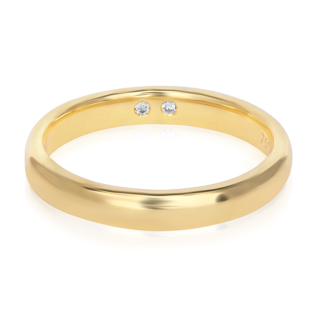 18K Yellow Gold Men