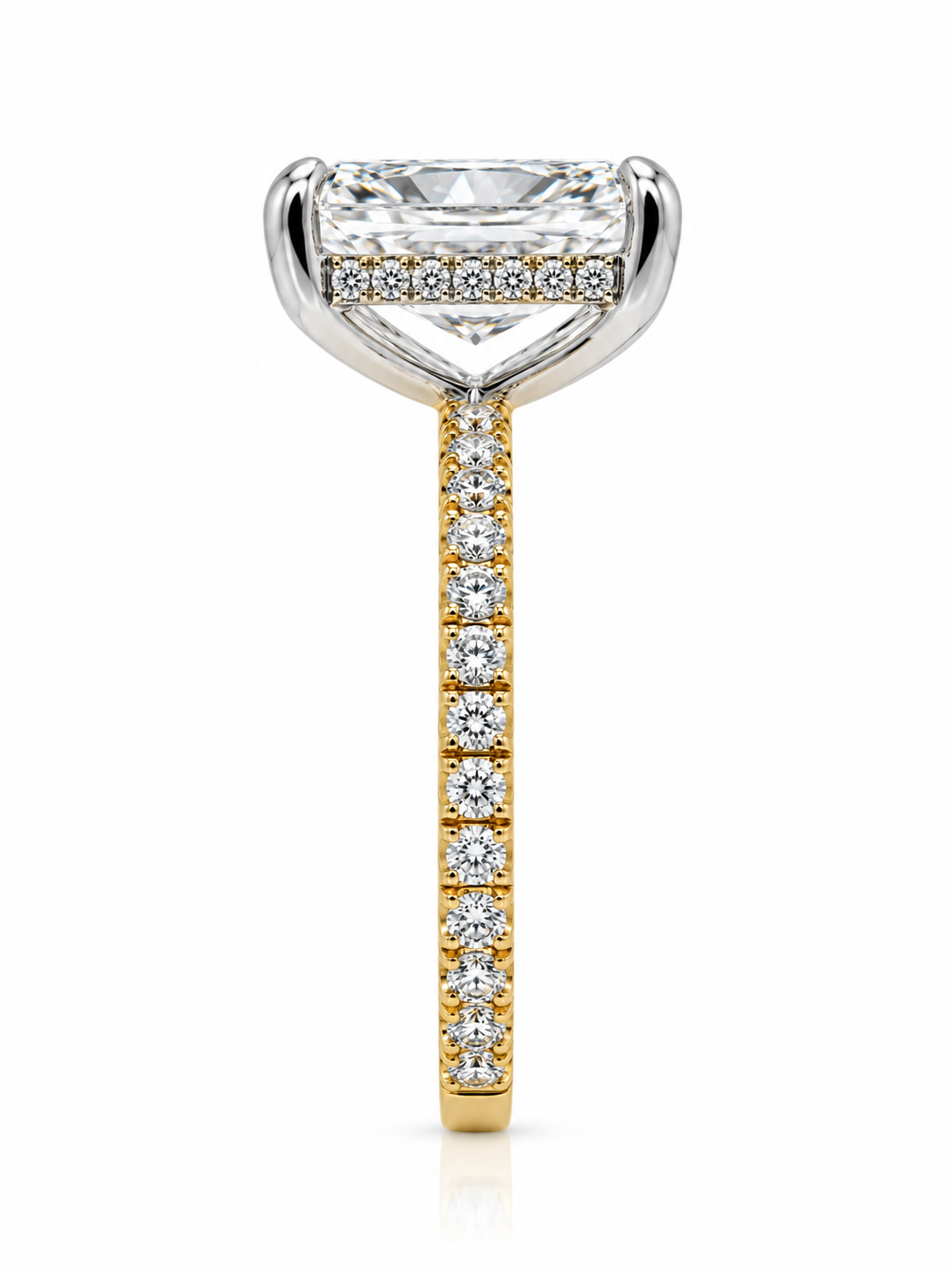 3.00 Carat Lab-Grown Radiant Cut Diamond Engagement Ring l Size 6