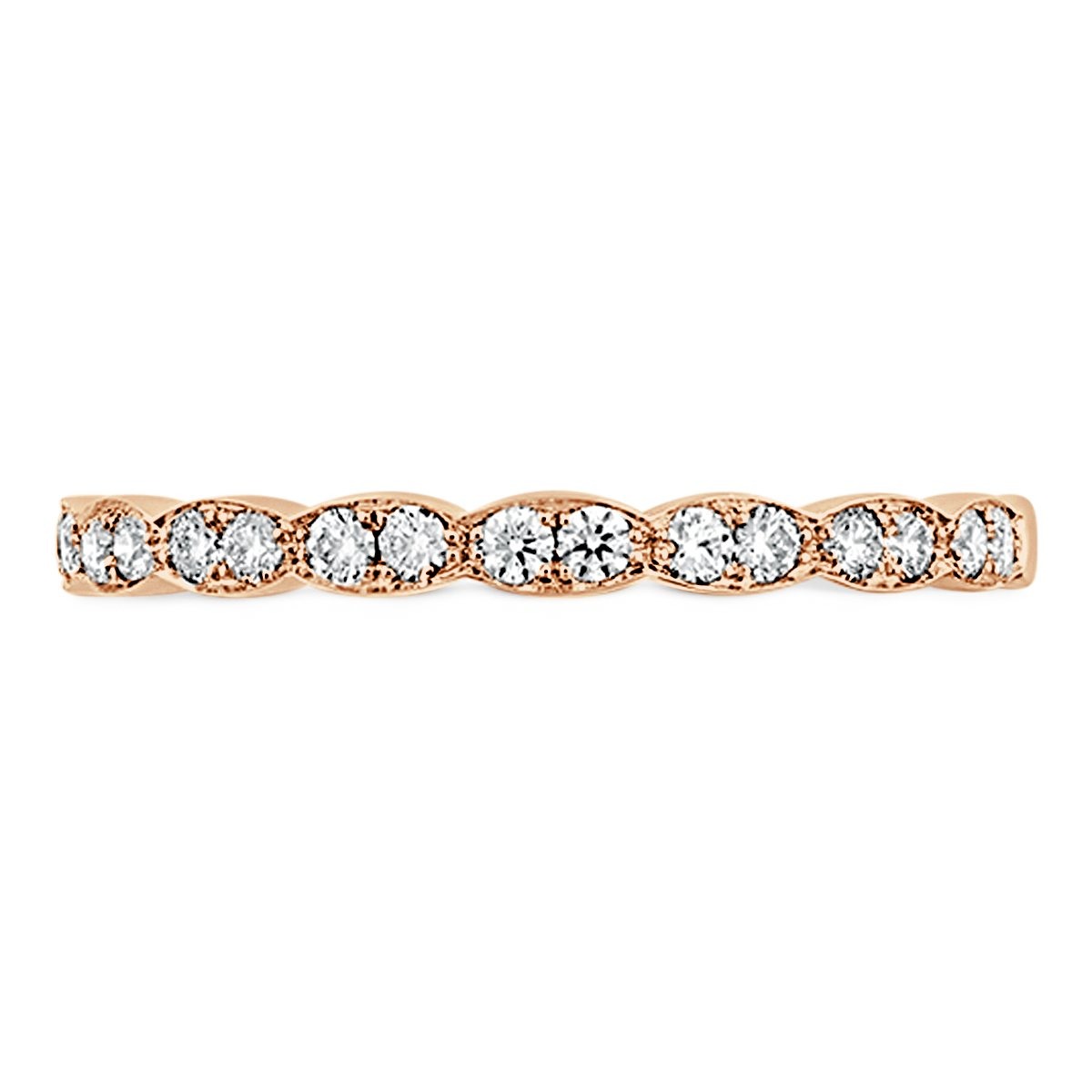 HEARTS ON FIRE Lorelei Floral Diamond Band