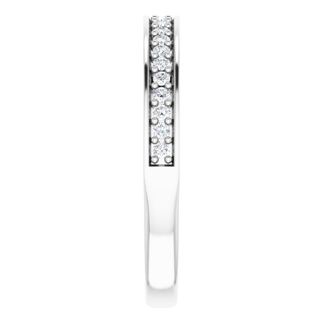 White Gold 1/5ctw Diamond Anniversary Band