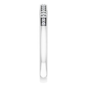 White Gold 1/5ctw Diamond Anniversary Band