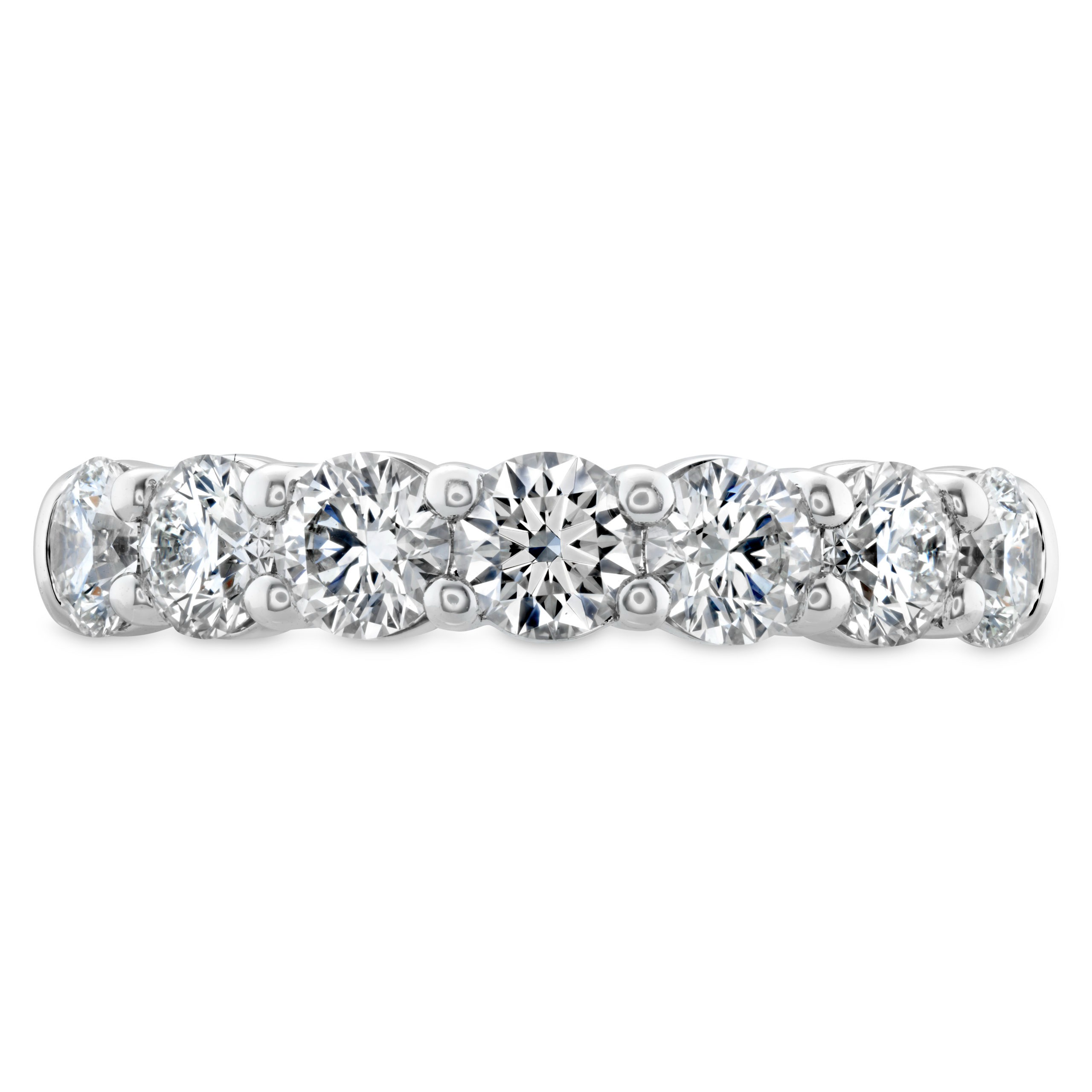 HEARTS ON FIRE 1 1/2ctw Diamond Signature Seven Stone White Gold Band
