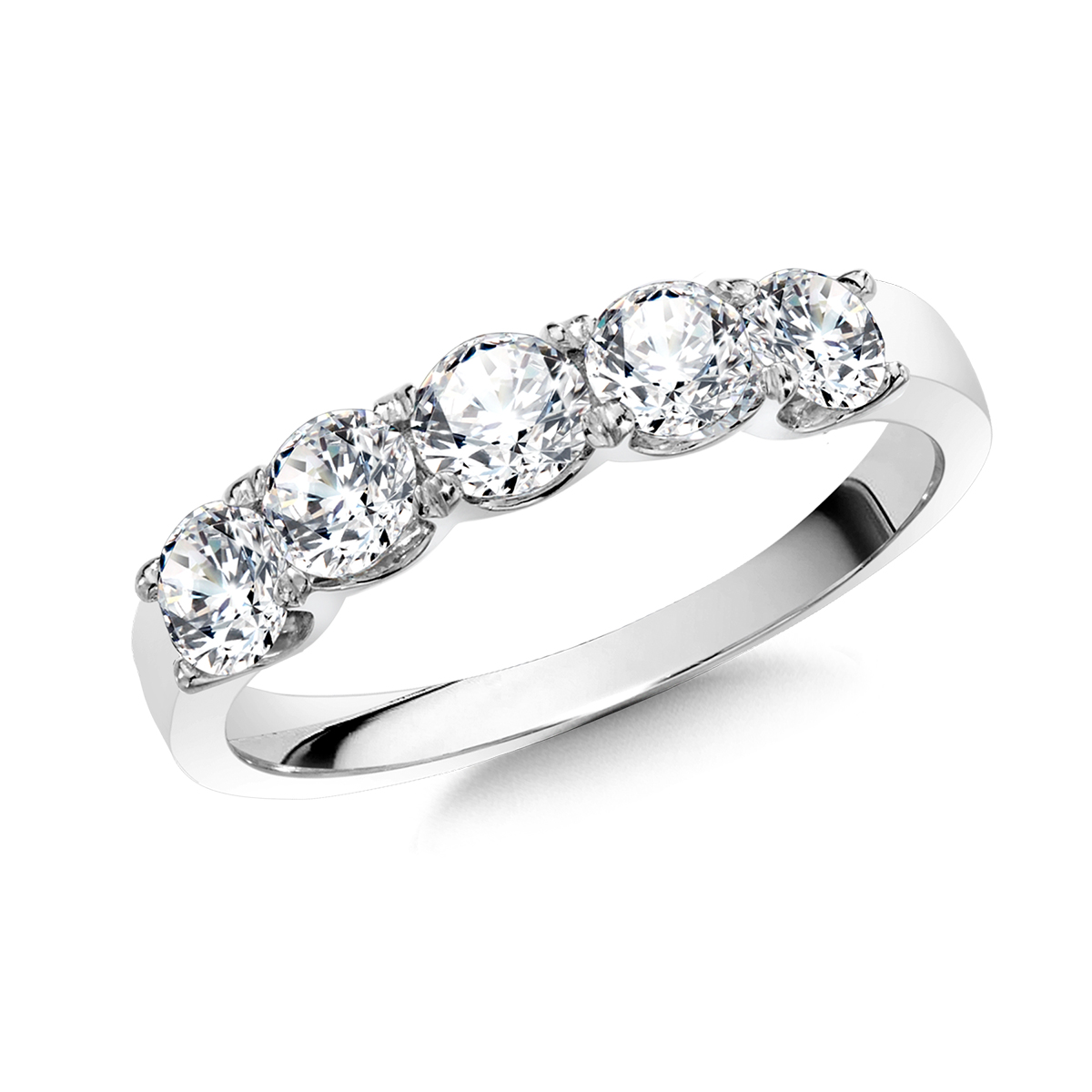 1ctw Lab Grown Diamond Anniversary Band