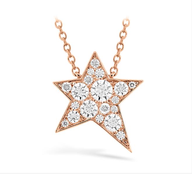 HEARTS ON FIRE Illa Cosmic Diamond Necklace