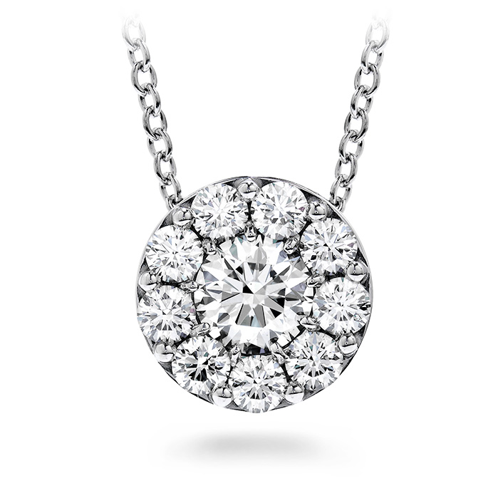 HEARTS ON FIRE 1ctw Round Diamond Fulfillment Pendant Necklace l 18 inches