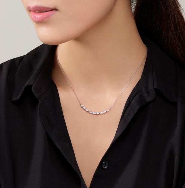 HEARTS ON FIRE Aerial Dewdrop Diamond Pendant Necklace in 18K Rose Gold