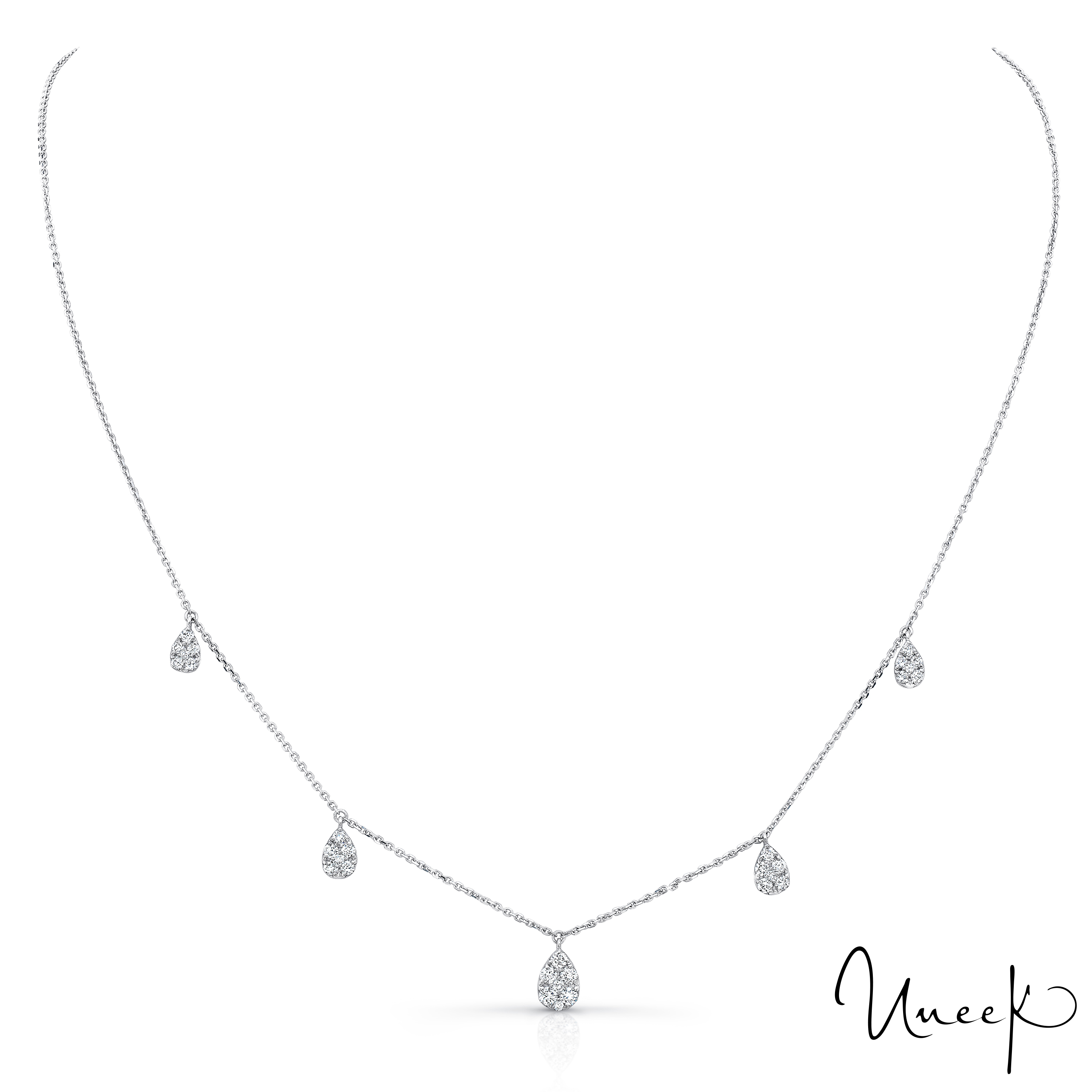 14kt Yellow Gold Diamond Station Necklace – Newton's Jewelers Joplin