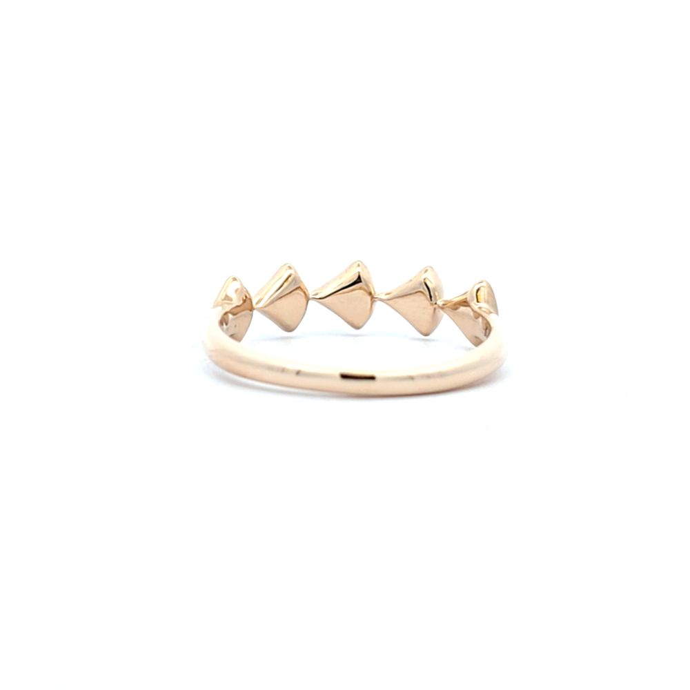 KABANA Lapis and Turquoise Yellow Gold Band Ring