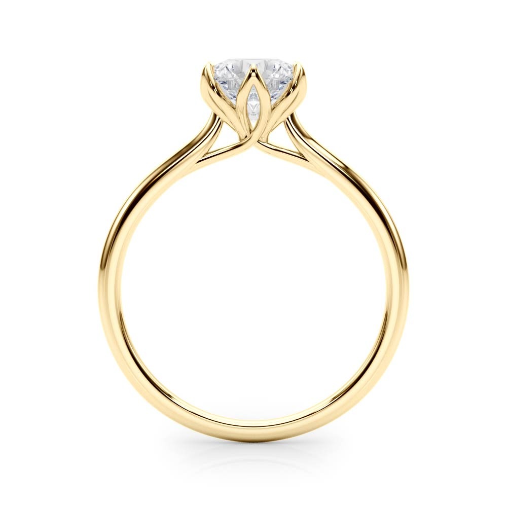 14ky Solitaire Mounting for .75ct Center