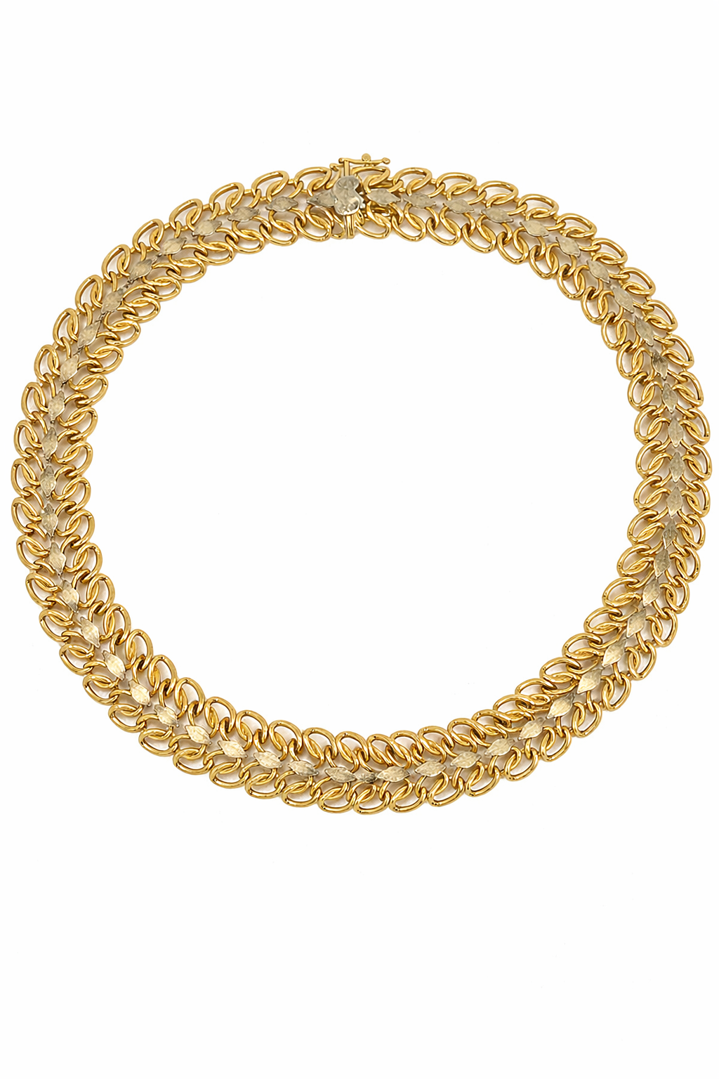Yellow Gold Elegant Gold Chain Necklace l 17 inches