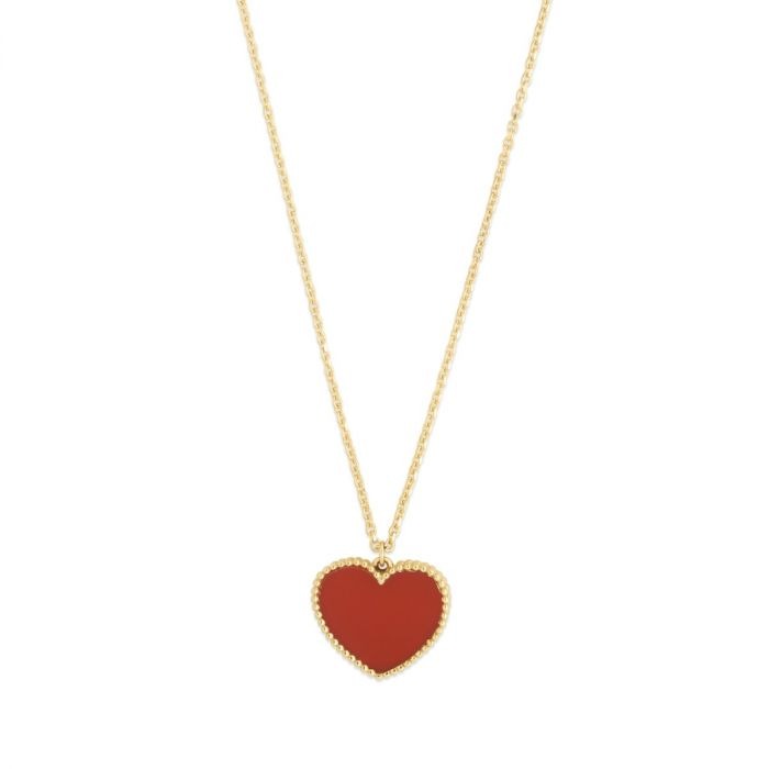 Return to Tiffany® Mini Heart Tag Pendant in Yellow Gold | Tiffany & Co.