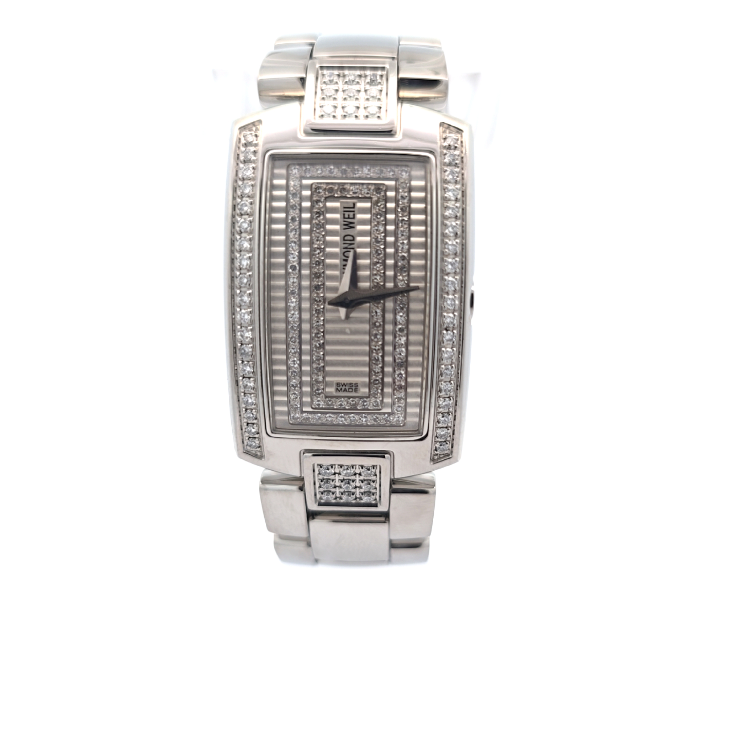 Raymond Weil Shine 1800-ST2-42581 Women's Diamond Watch l Pre-Owned