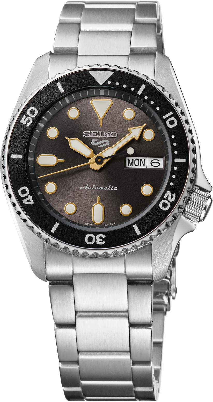 5 Sports SKX Mid-Size Stainless Steel Watch l SEIKO