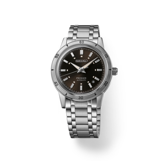 Men's Presage Automatic Style60's Brown Dial l SEIKO