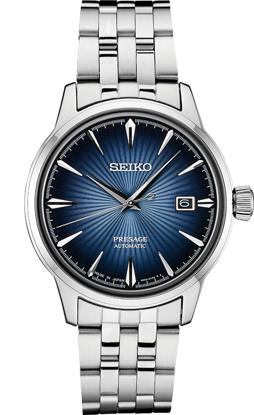 Men's Presage Cocktail Time Blue Dial l SEIKO