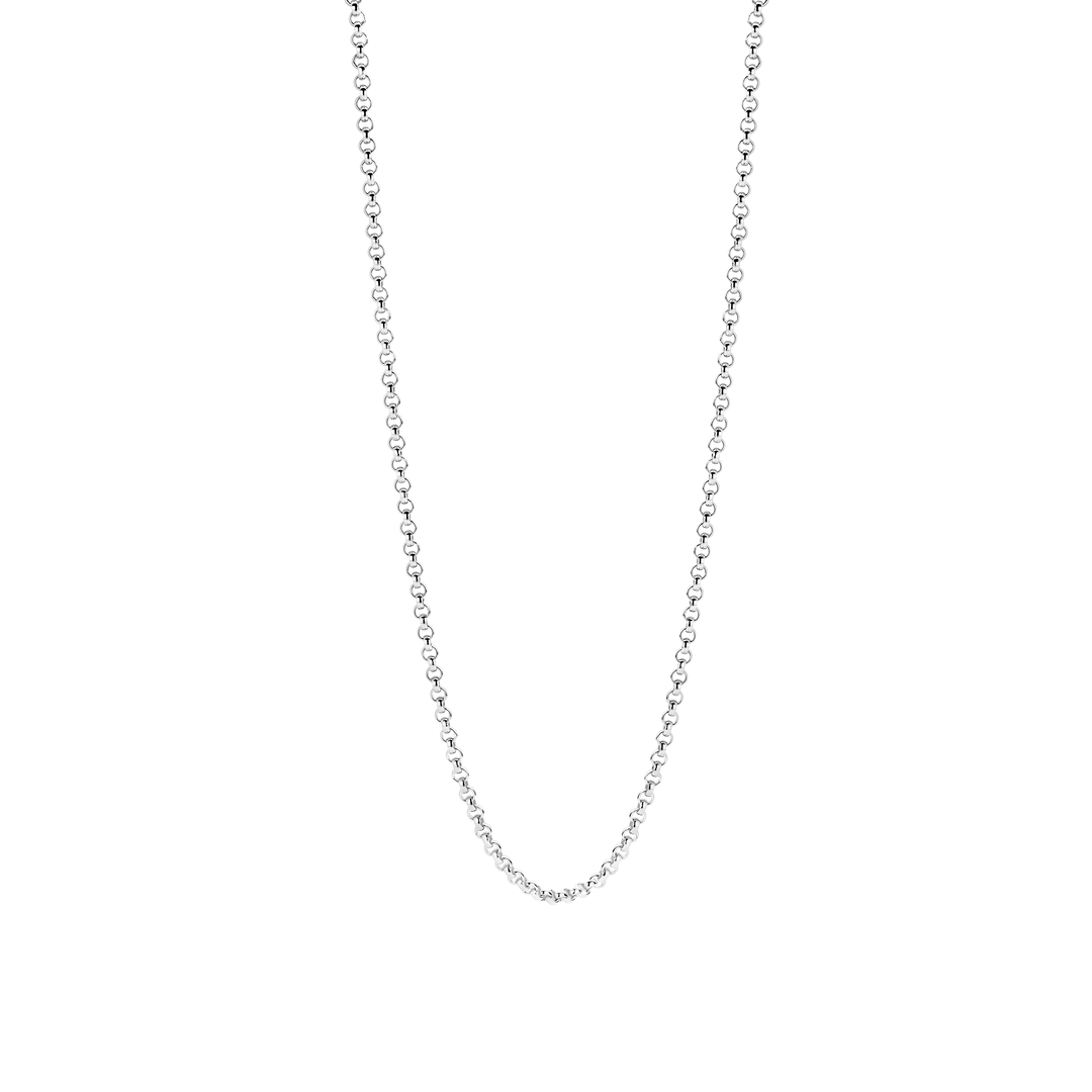 TI SENTO Sterling Silver Rolo Pendant Chain Necklace l 17 3/4 inches