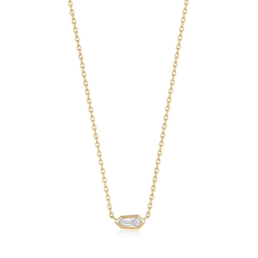 Amazon.com: Dainty Tiny Cubic Zirconia Necklace, CZ Diamond Necklace/Simple  Layering Necklace, Minimalist Jewelry Layered Necklace Gold or Silver :  Handmade Products