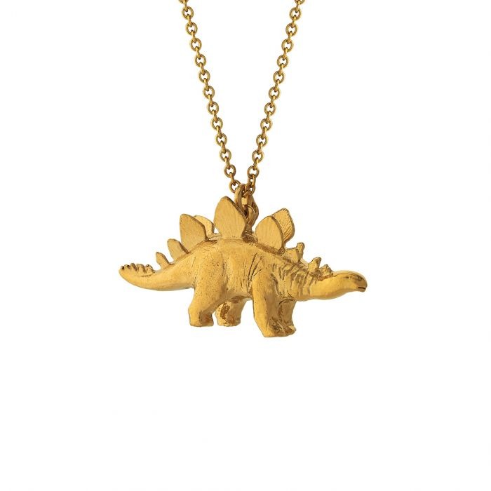 Alex Monroe Stegosaurus Necklace l Gold-plated