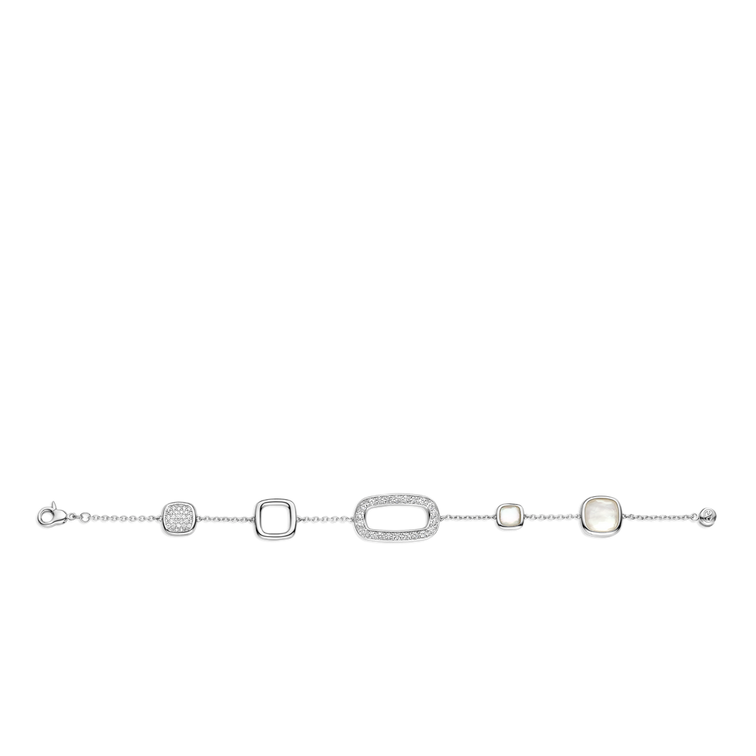 TI SENTO 23065ZI Sterling Silver Bracelet l 7 inches
