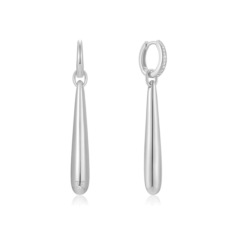 ANIA HAIE Sterling Silver Zirconia Drop Earrings