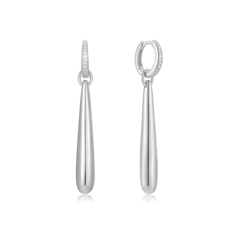 ANIA HAIE Sterling Silver Zirconia Drop Earrings