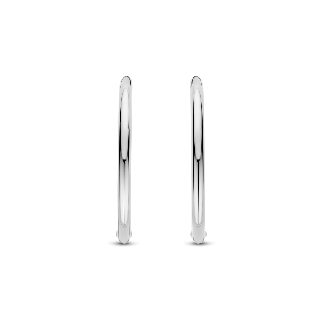 TI SENTO Sterling Silver Hoop Earrings l 35mm