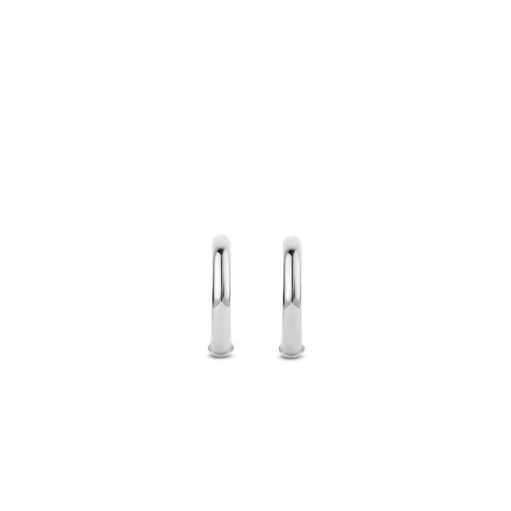 TI SENTO Sterling Silver 14mm Hoop Earrings