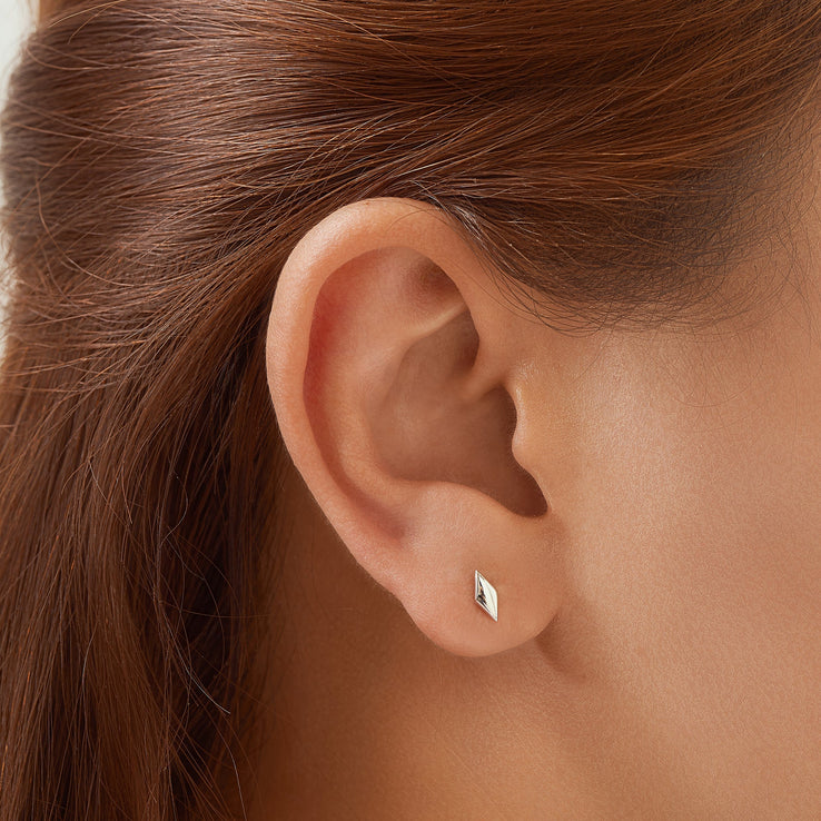 ANIA HAIE Sterling Silver Sparkle Stud Earrings