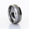 Tungsten Carbide Comfort Fit Wedding Band l 8mm