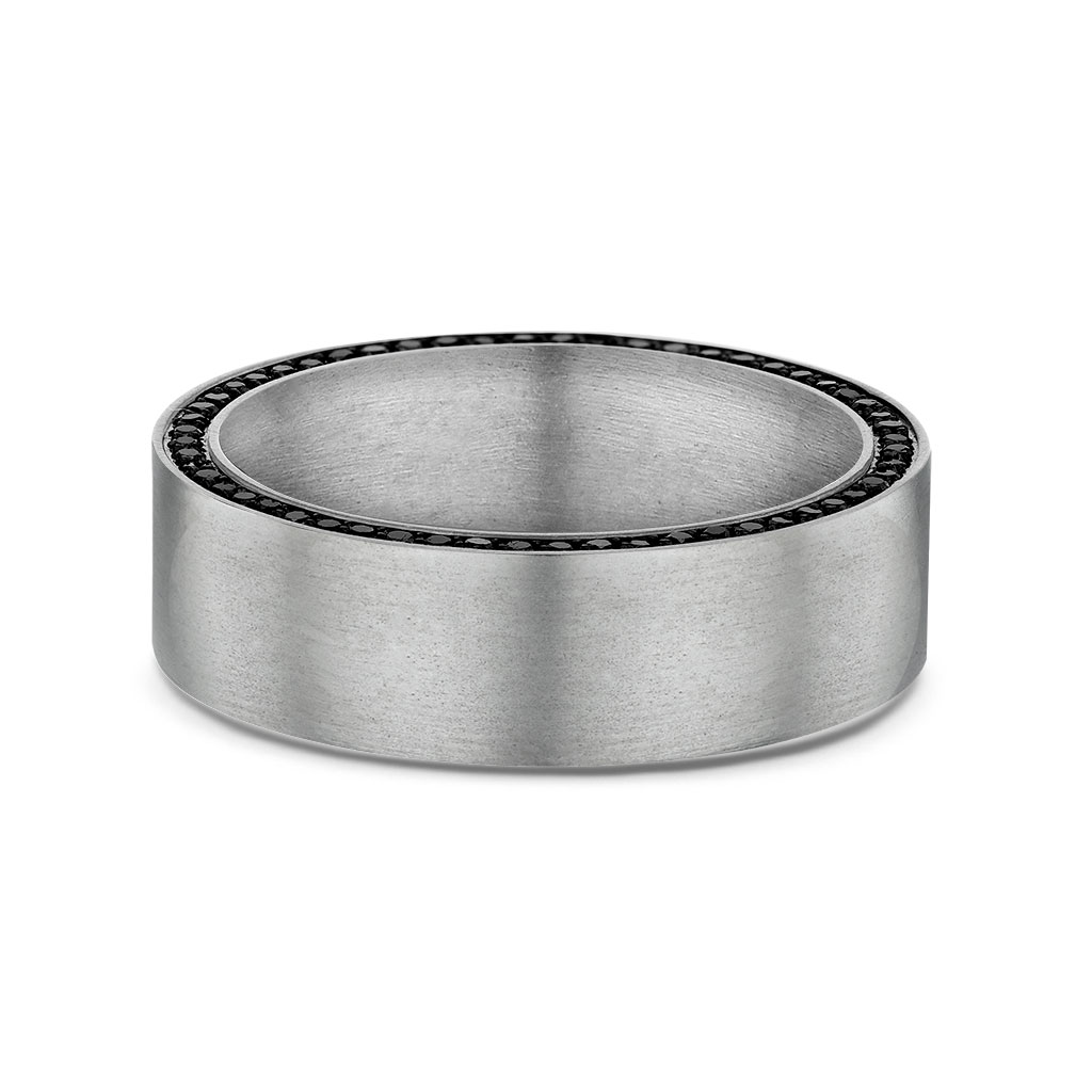 Men's Diamond Wedding Band .295 ctw Titanium